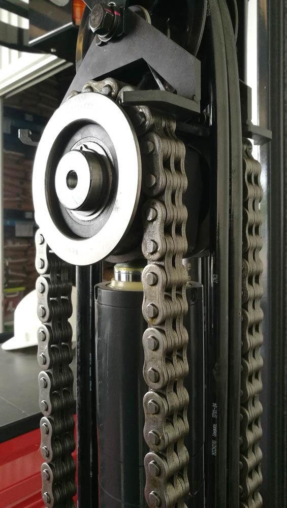 یکی از انواع زنجیرهای صنعتی